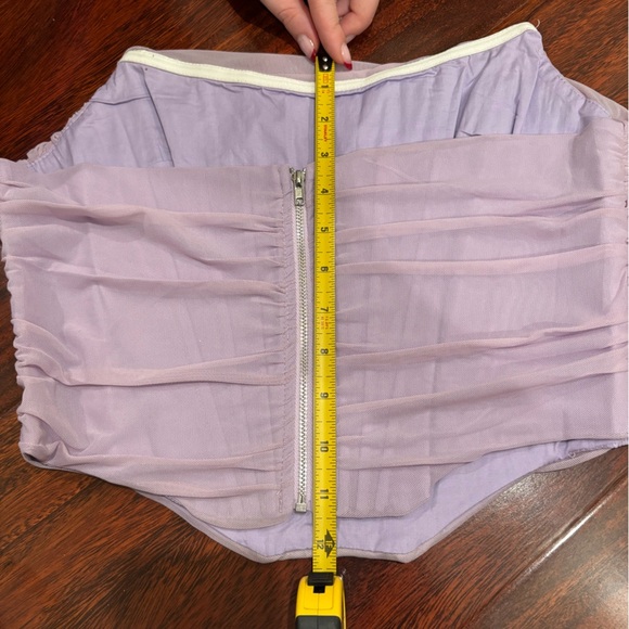 Lavender Corset Top size Large - Picture 4 of 6